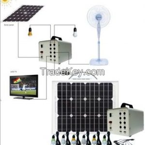 Small Solar Power Supply System For Home
